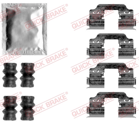 Accessory Kit, disc brake pad